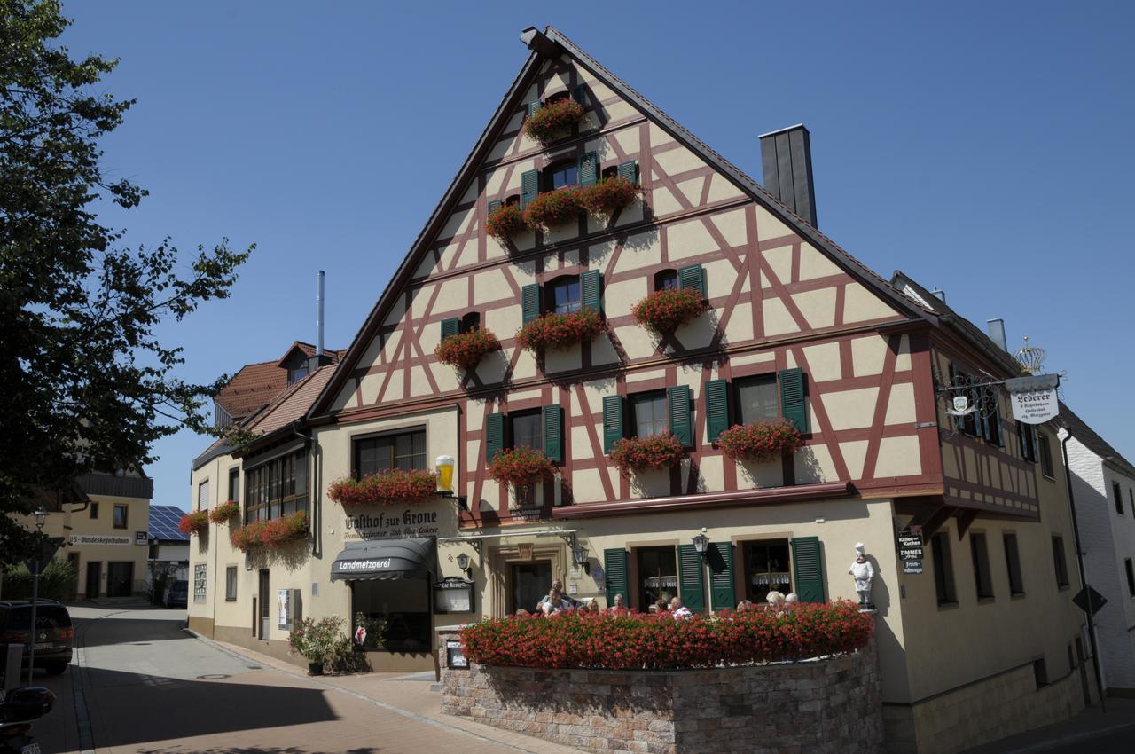 Gasthof Zur Krone Mitteleschenbach Exterior foto